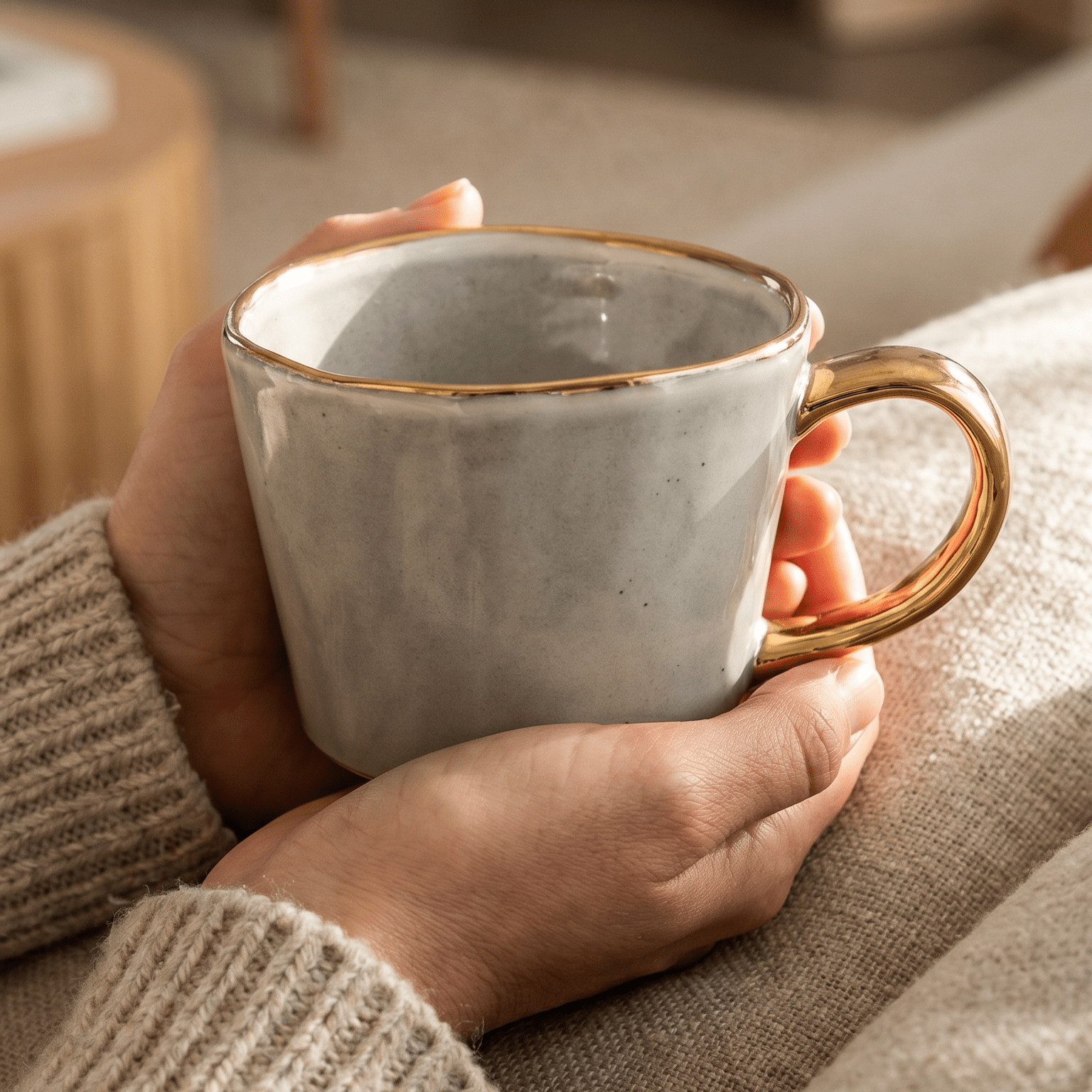 Ariel Mug - French Grey - Indigo Love Collectors - Nest & Bird