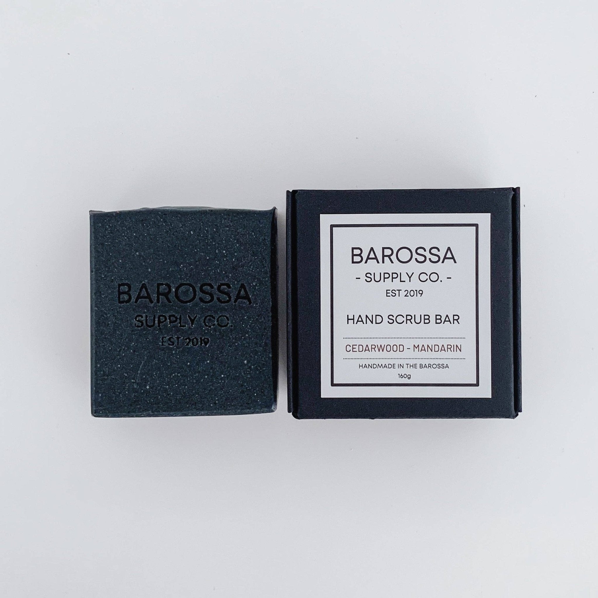 Cedarwood + Mandarin Hand Scrub Bar - Barossa Supply Co. - Nest & Bird