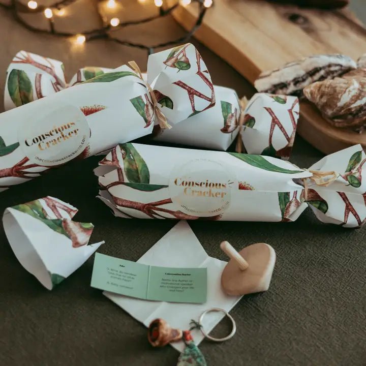 Conscious Christmas Crackers - Box of 6 - The Conscious Cracker Co. - Nest & Bird