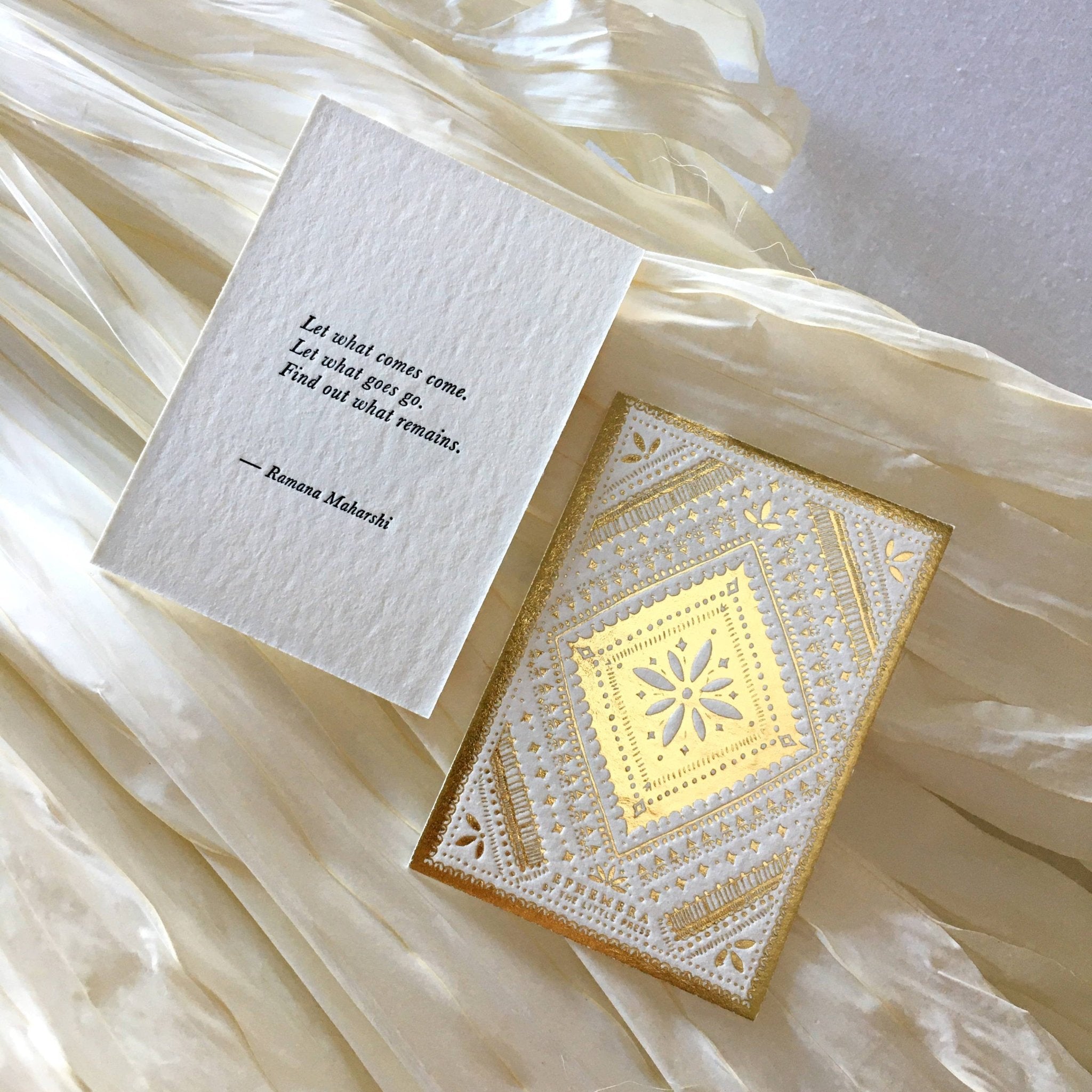 Ephemera Inspiration Deck: White - The Little Press - Nest & Bird