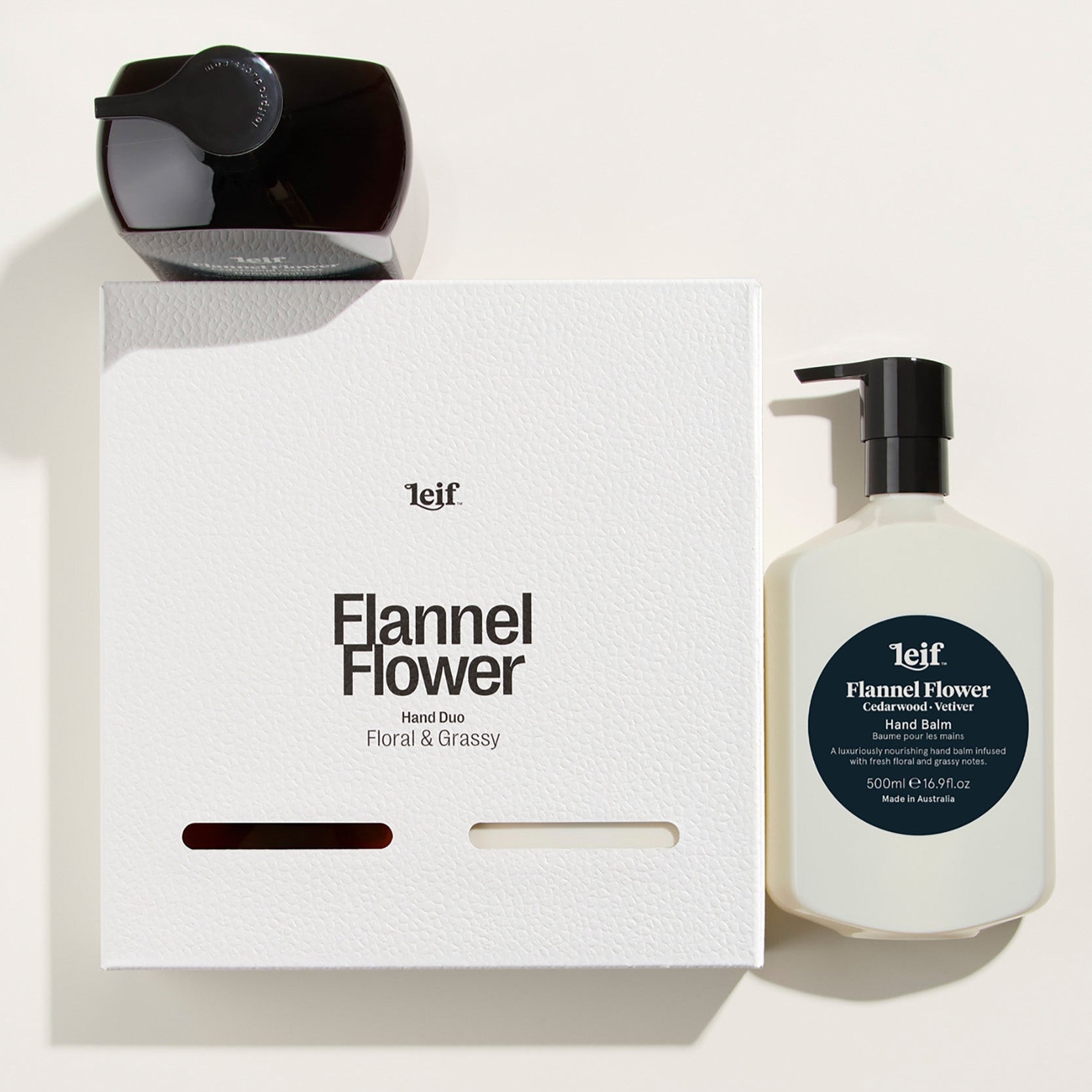 Flannel Flower Hand Duo - Leif - Nest & Bird