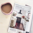 Handmade Heart Mug – Pink - Carramar Pottery - Nest & Bird