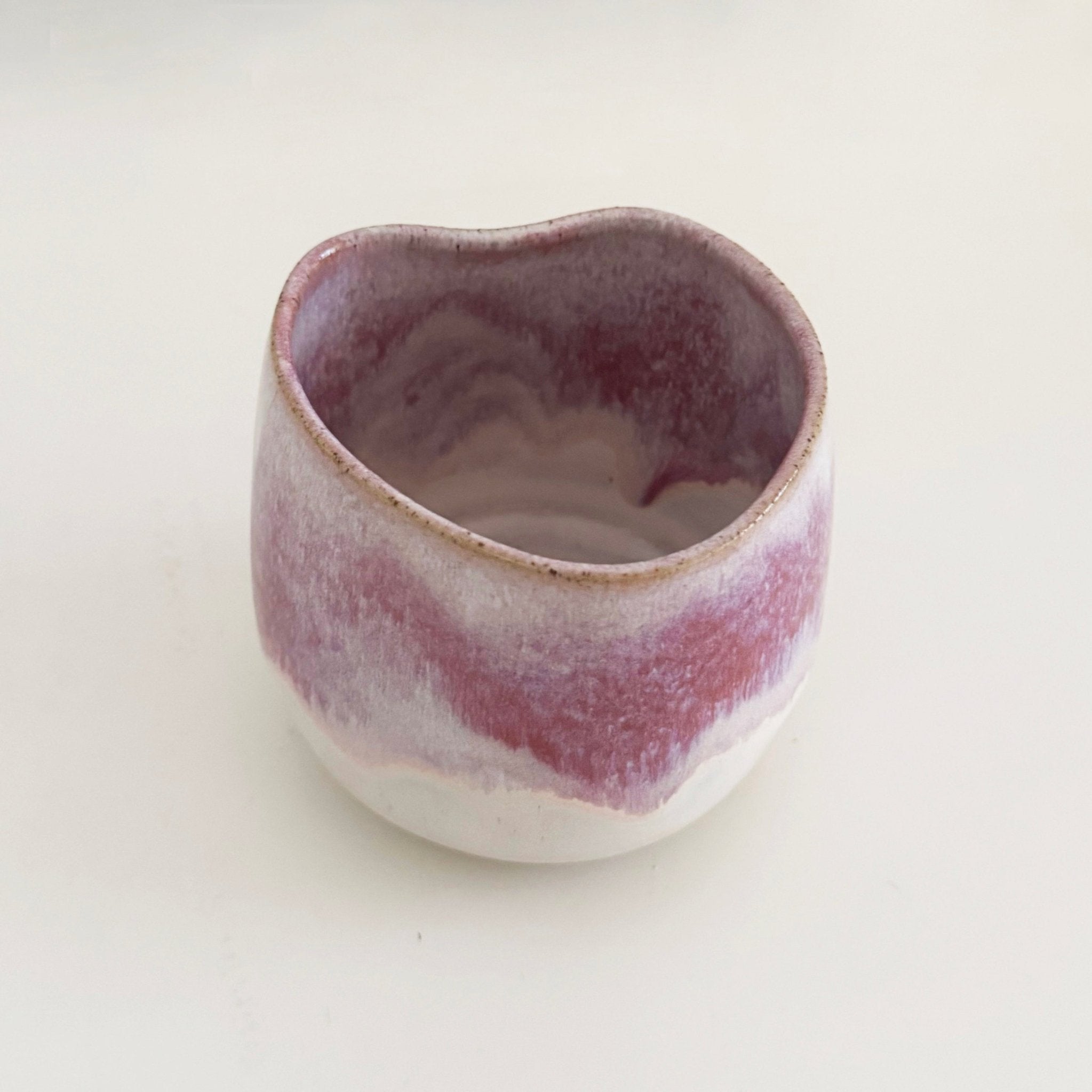 Handmade Heart Mug – Pink - Carramar Pottery - Nest & Bird