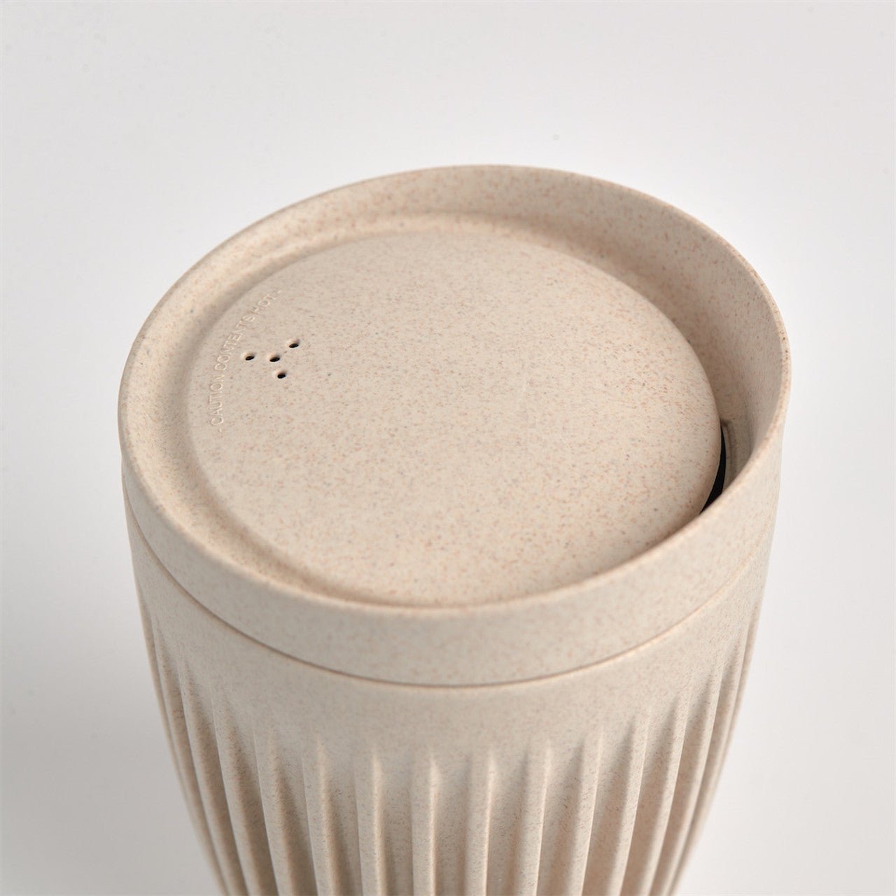 Huskee Cup 8oz With Lid - Natural - Huskee - Nest & Bird