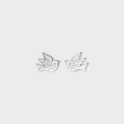Little Bird Stud Earrings - Silver - Nest & Bird - Nest & Bird