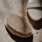 Marble Body Brush - Nest and Bird - Nest & Bird