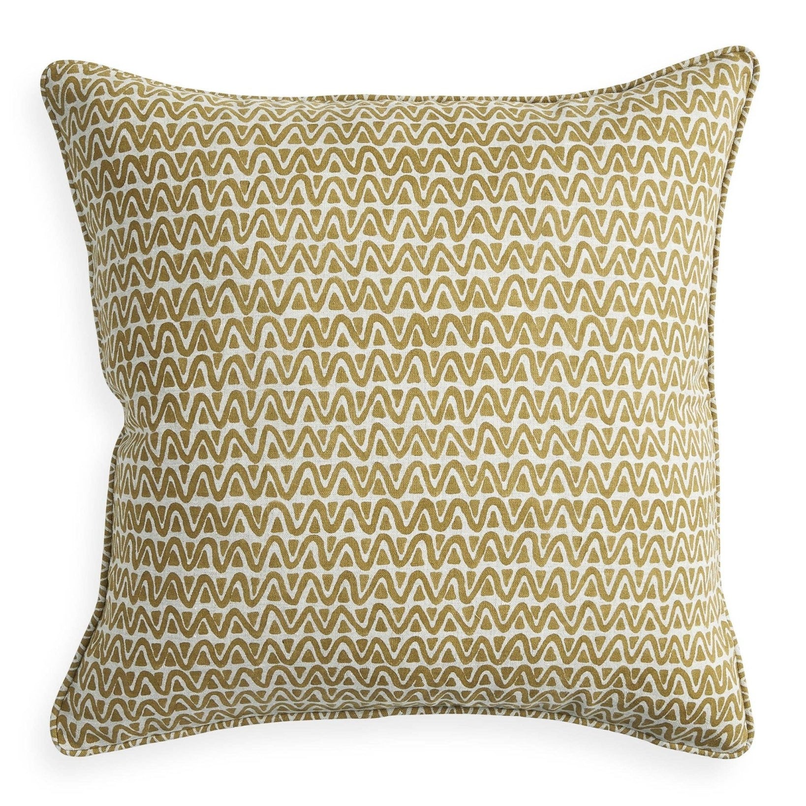 Menorca Saffron Pillow - Walter G - Nest & Bird