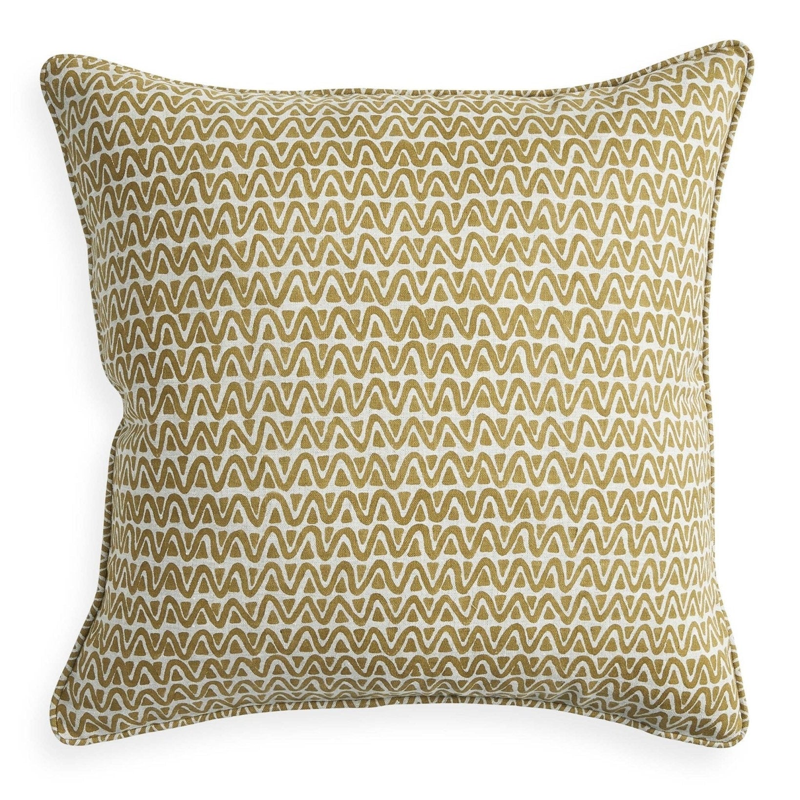 Menorca Saffron Pillow - Walter G - Nest & Bird