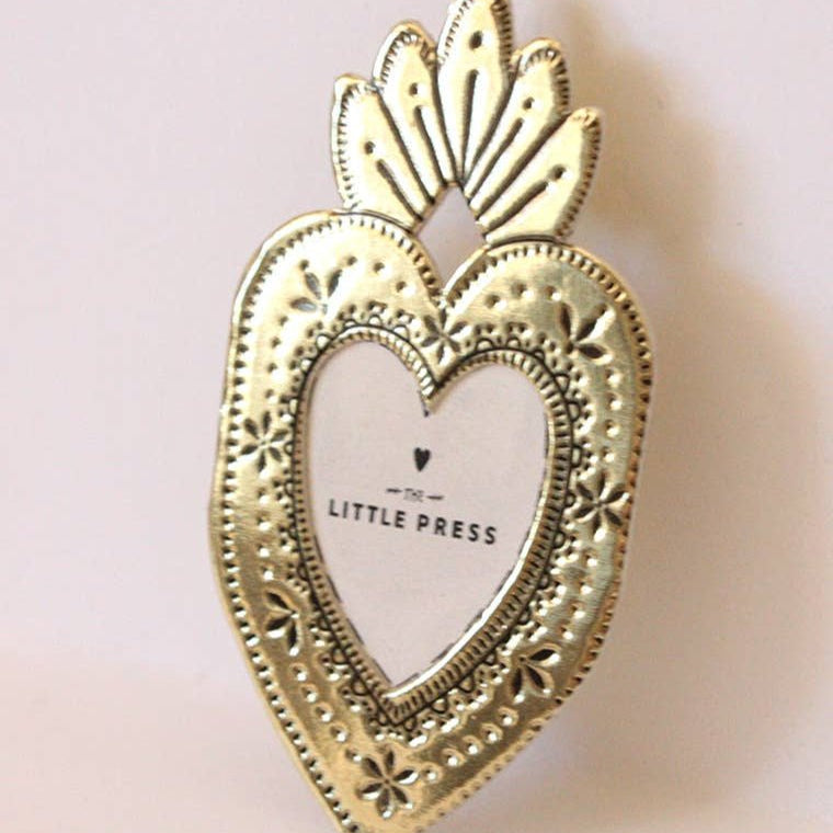 Mini Heart Frame - The Little Press - Nest & Bird