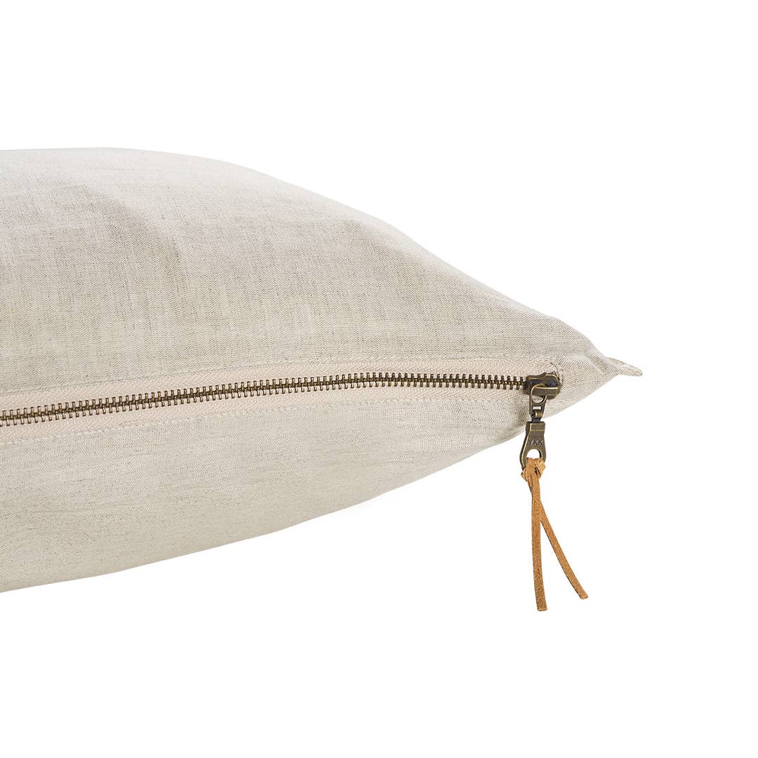 Panama Linden Cushion - Canvas + Sasson - Nest & Bird