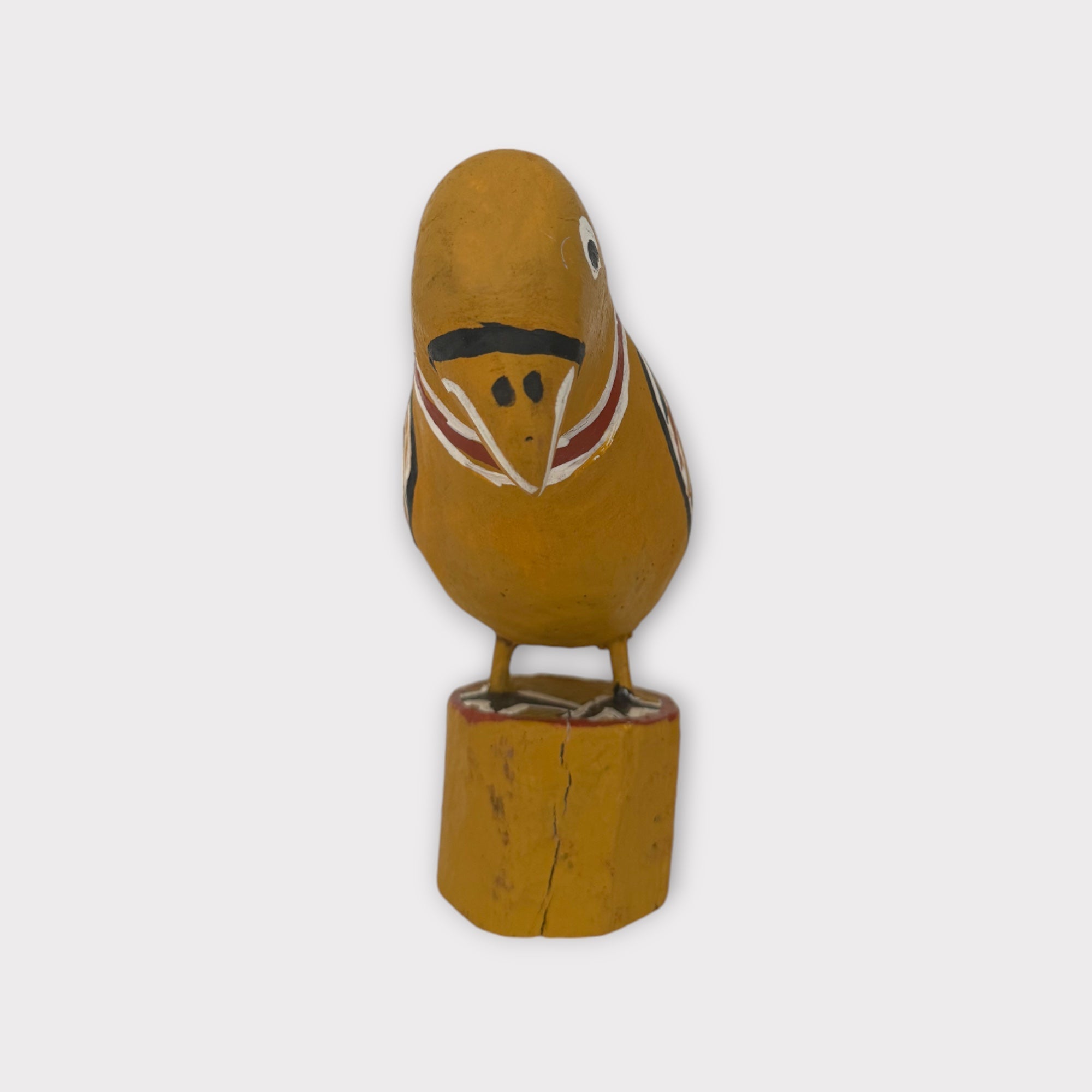 Quail Sculpture - Original Art - Elah Yunupingu & Barbara Wanambi - Nest & Bird