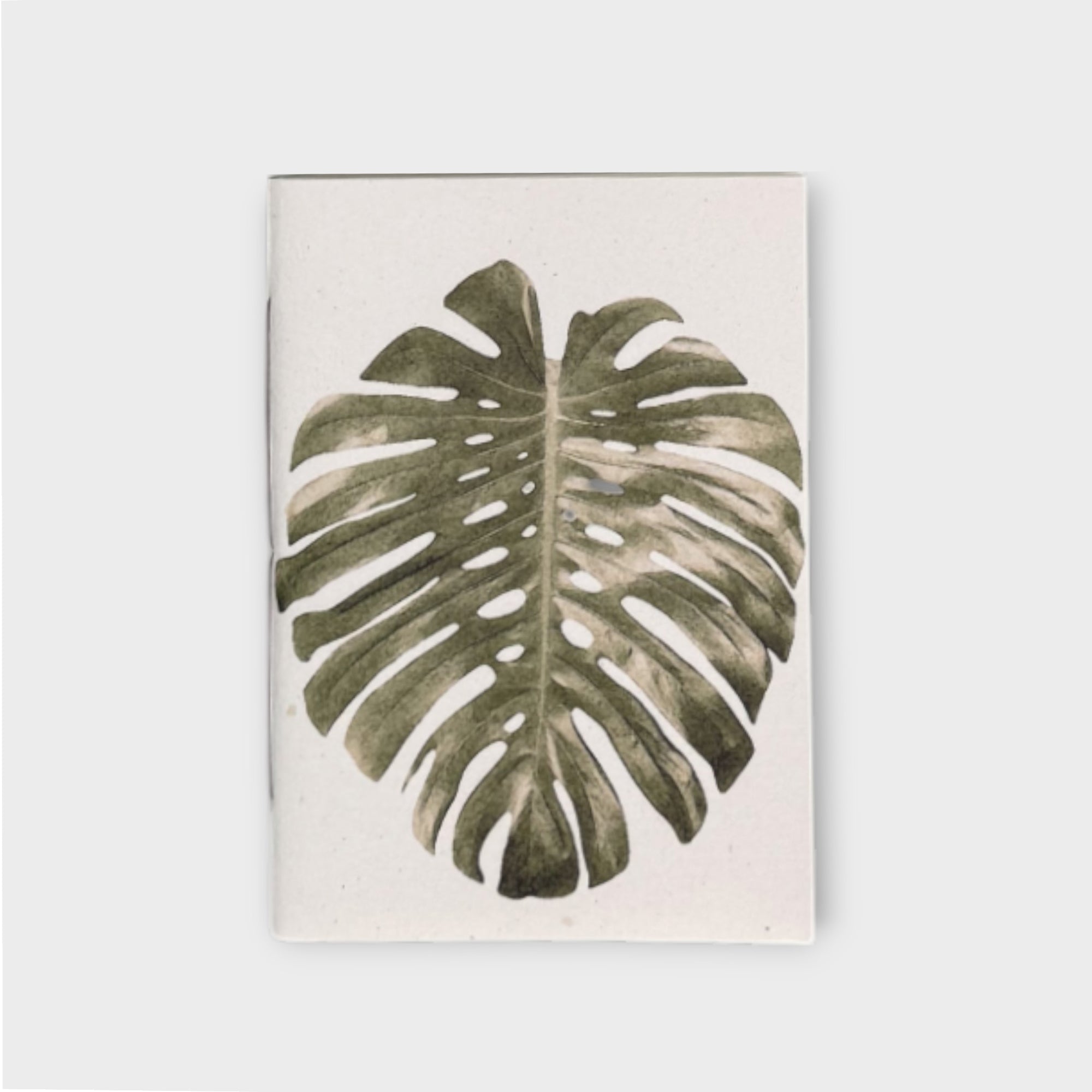 Recycled Paper Note Book - Large Botanical 1 - Saraswati Papers - Nest & Bird