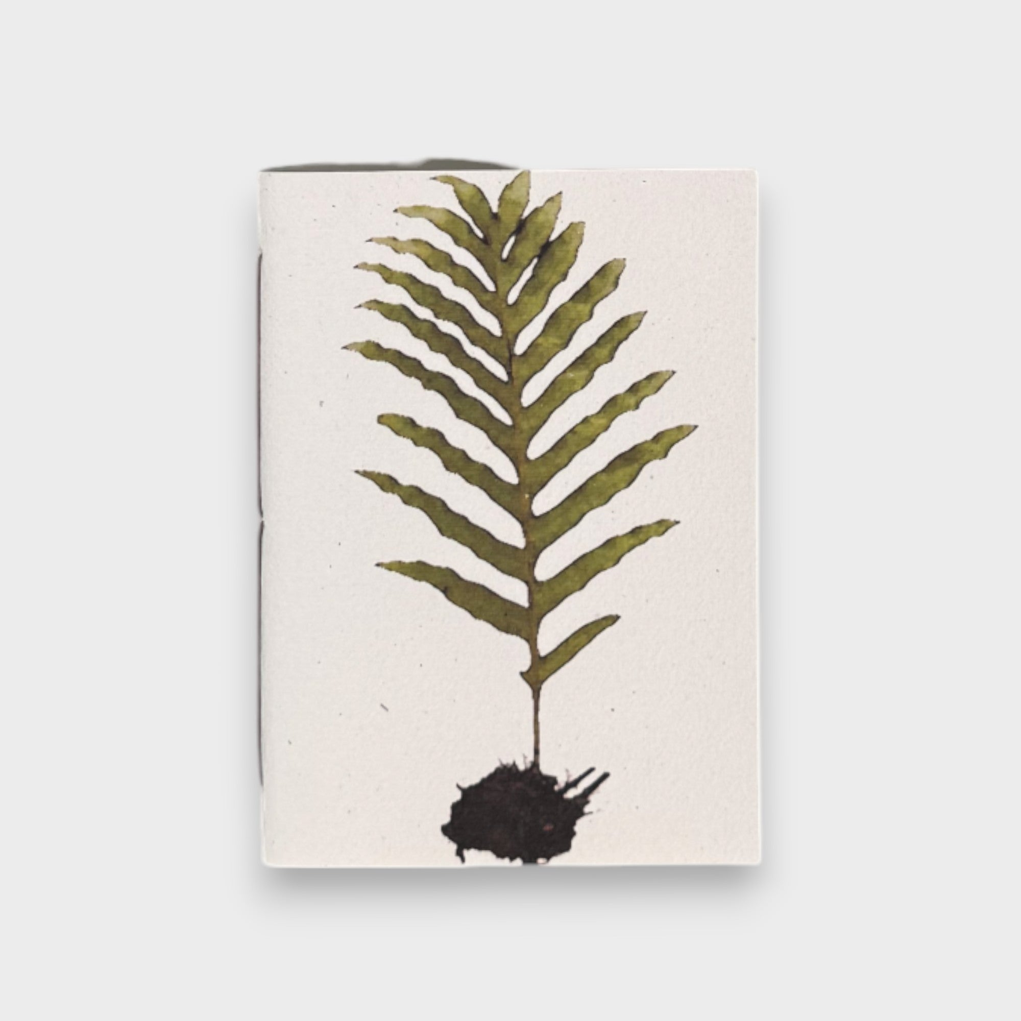 Recycled Paper Note Book - Large Botanical 2 - Saraswati Papers - Nest & Bird