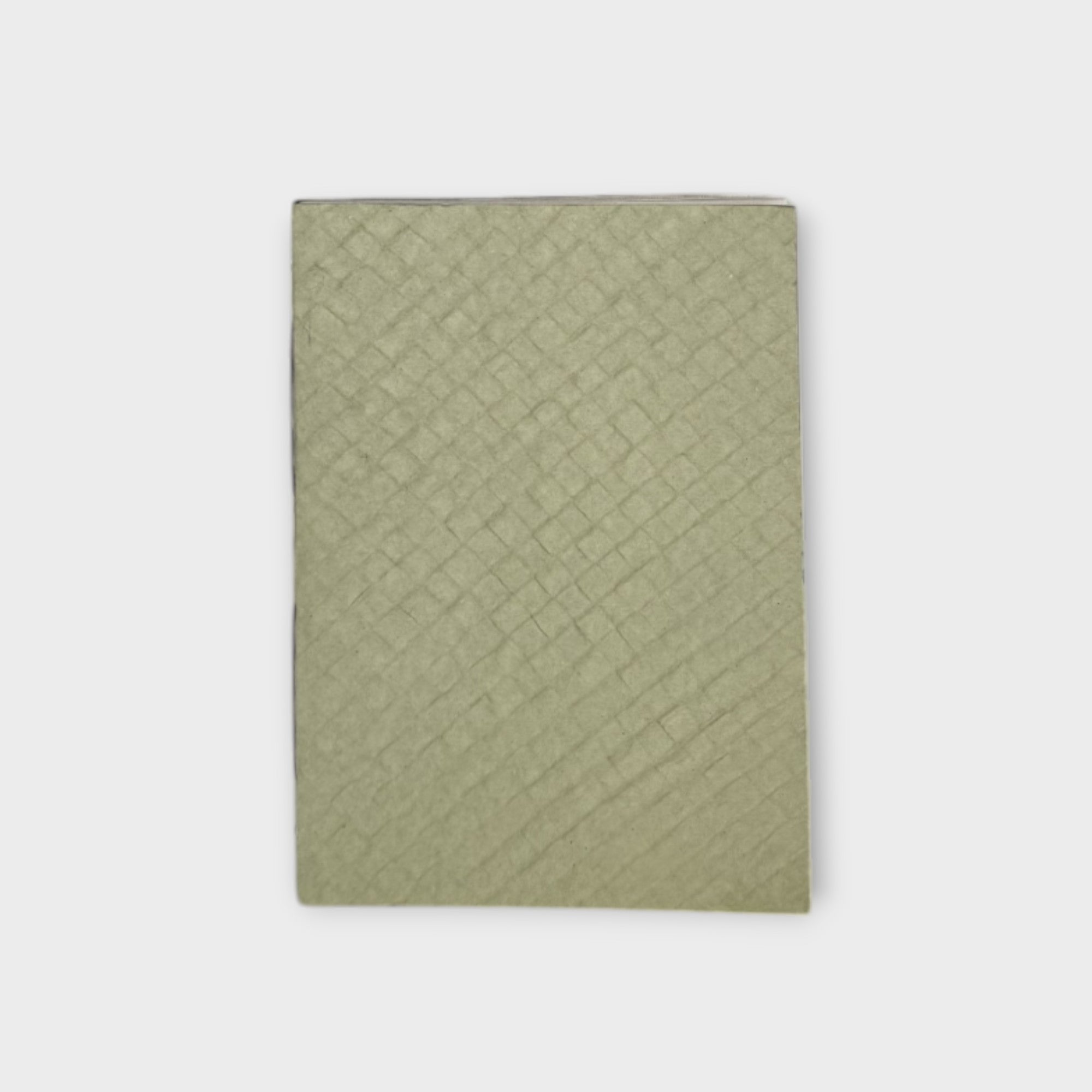 Recycled Paper Note Book - Large Green Diamond - Saraswati Papers - Nest & Bird