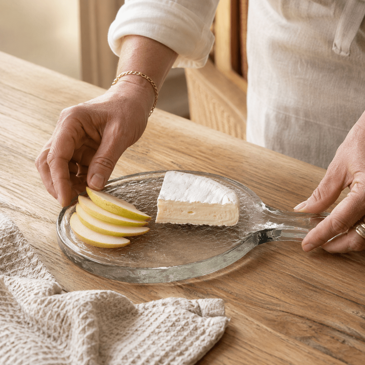Sea Glass Serving Board | Amber -Creative Women Australia- Nest & Bird