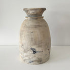 Vintage Indian Pot Tall - Nest and Bird - Nest & Bird