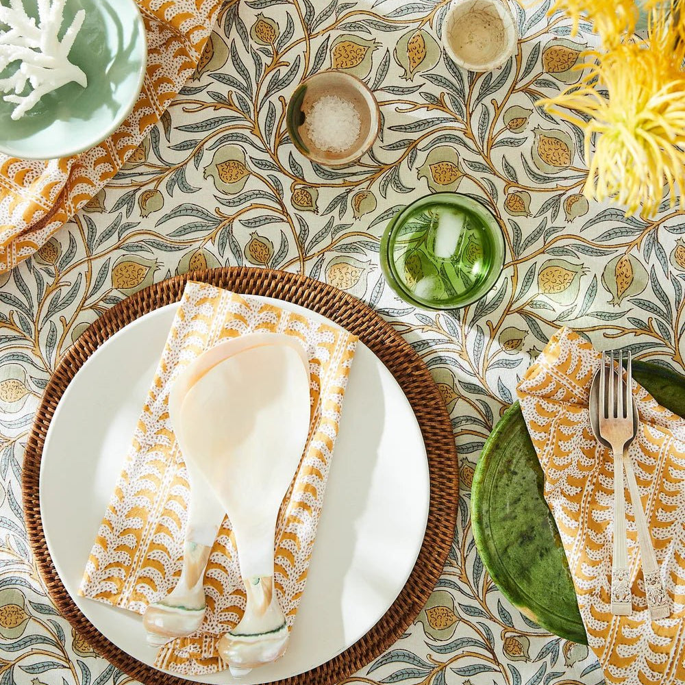 Walter G | Luxor Saffron Napkin Set - Walter G - Nest & Bird