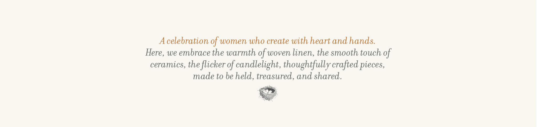 Female Led Brands - Nest & Bird