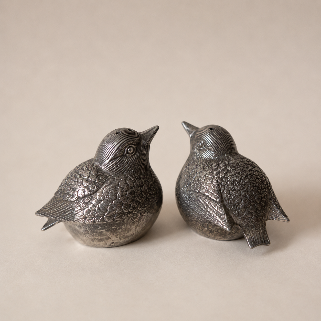 Vintage Bird Salt and Pepper Shakers