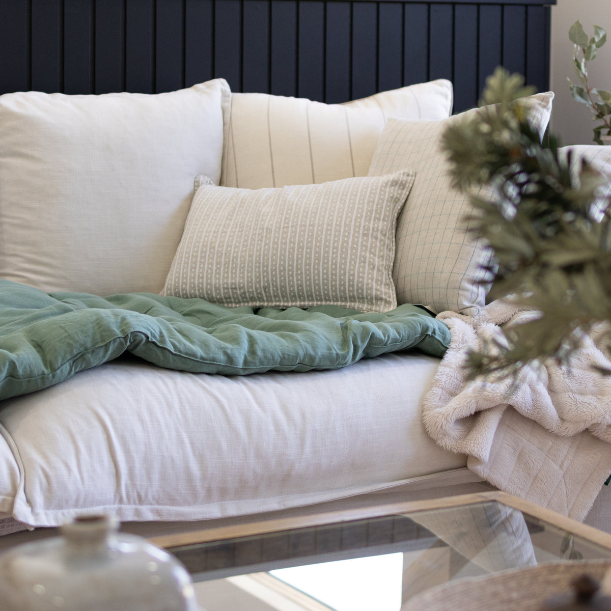 Linen Sofa Topper | Pre-Order