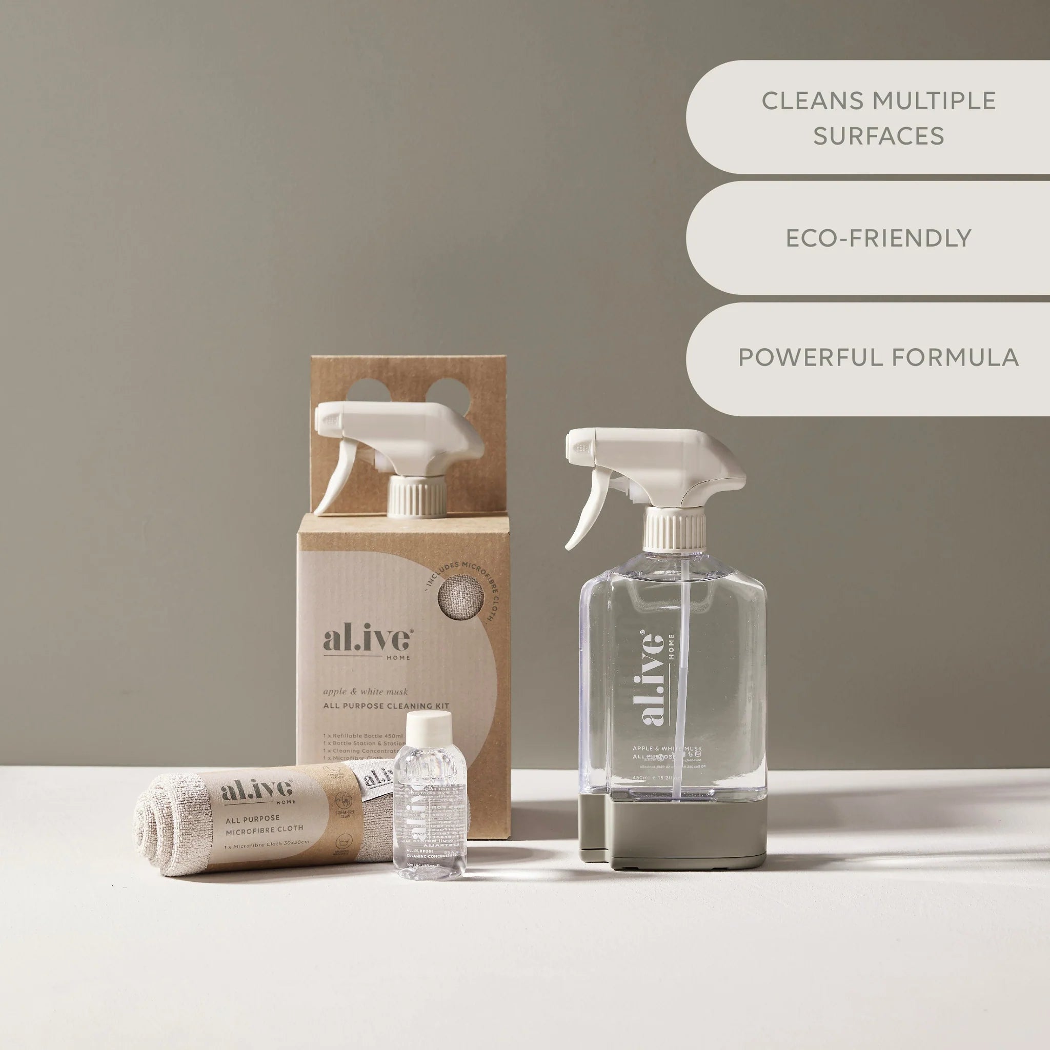 All Purpose Cleaning Kit - al.ive - Nest & Bird