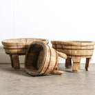 Antique Timber Wash Basin - Indigo Love Collectors - Nest & Bird