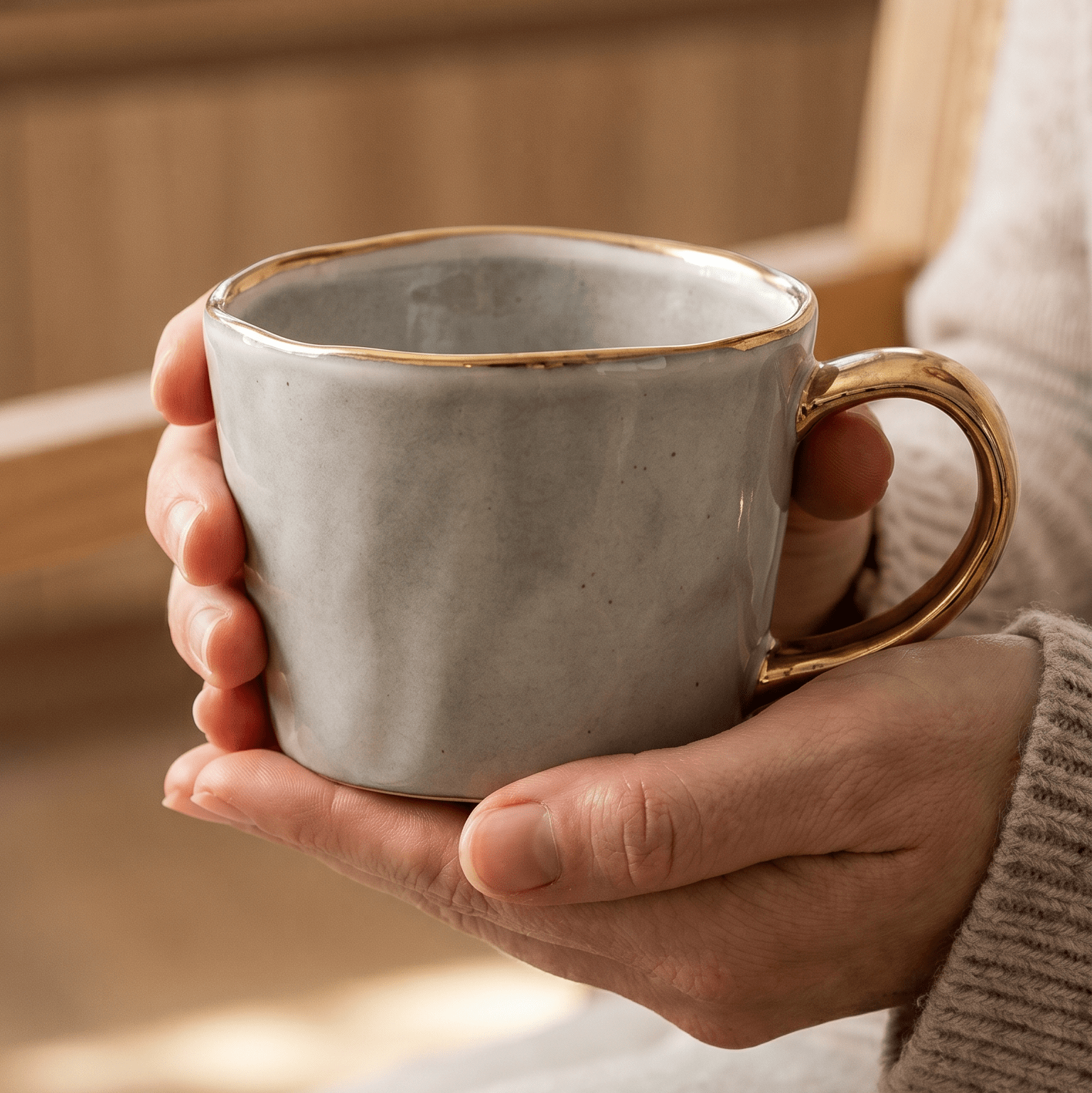Ariel Mug - French Grey - Indigo Love Collectors - Nest & Bird