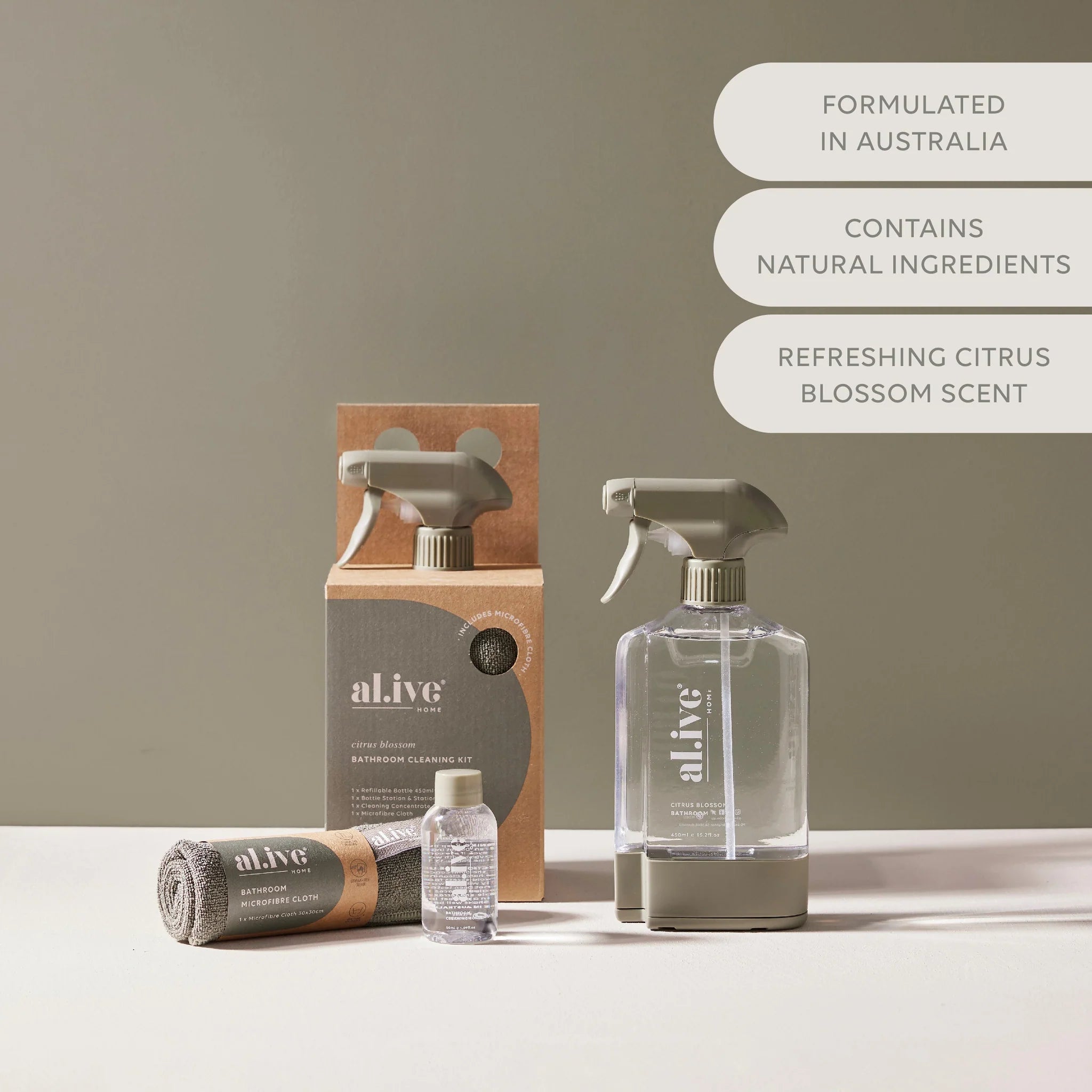 Bathroom Cleaning Kit - al.ive - Nest & Bird