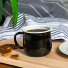 Black Enamel Belly Mug - Rinkit Pty Ltd - Nest & Bird