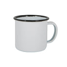 Black Rim Enamel Mini Cup - Rinkit Pty Ltd - Nest & Bird
