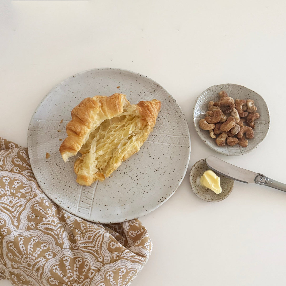Ceramic Serving Plate and Two Dishes - Bay Rd Ceramics - Nest & Bird