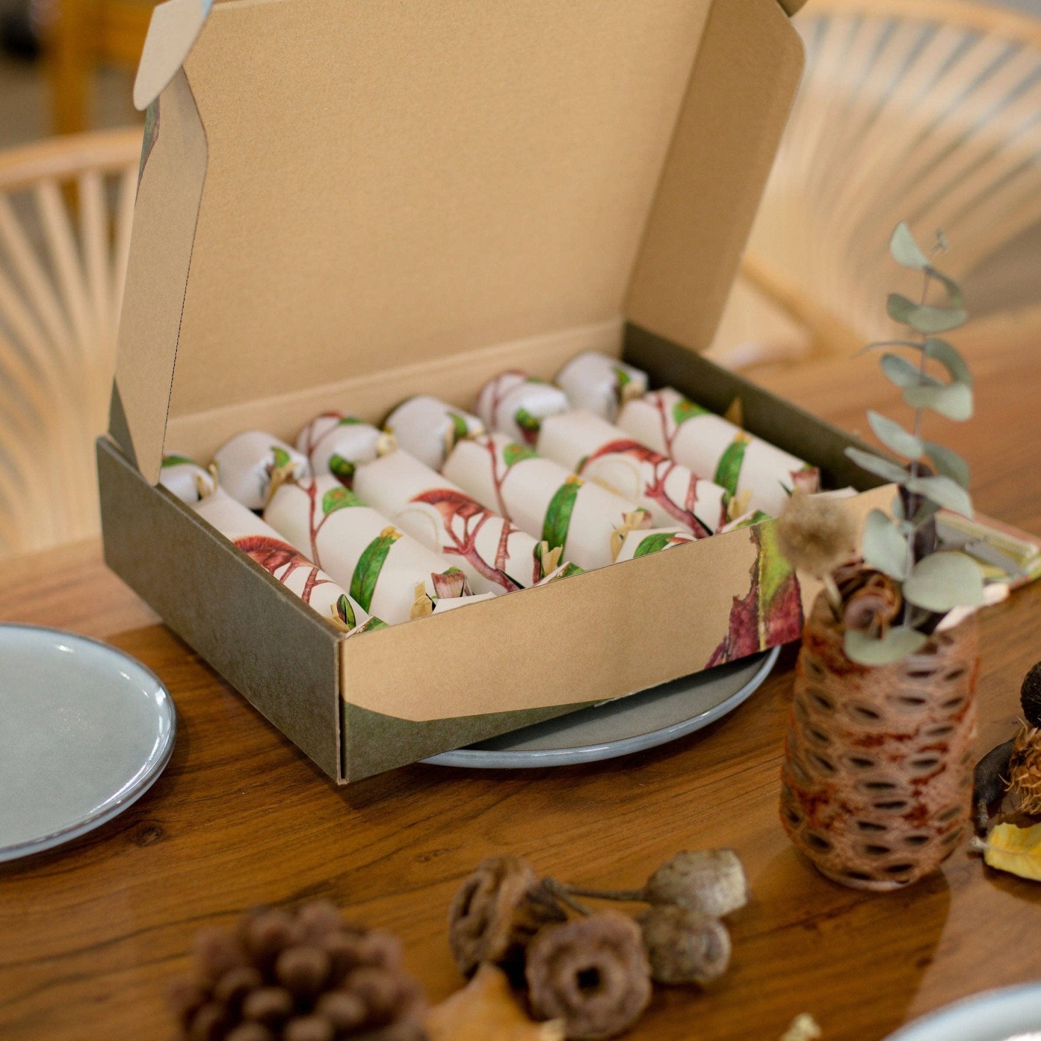 Conscious Christmas Crackers - Box of 6 - The Conscious Cracker Co. - Nest & Bird