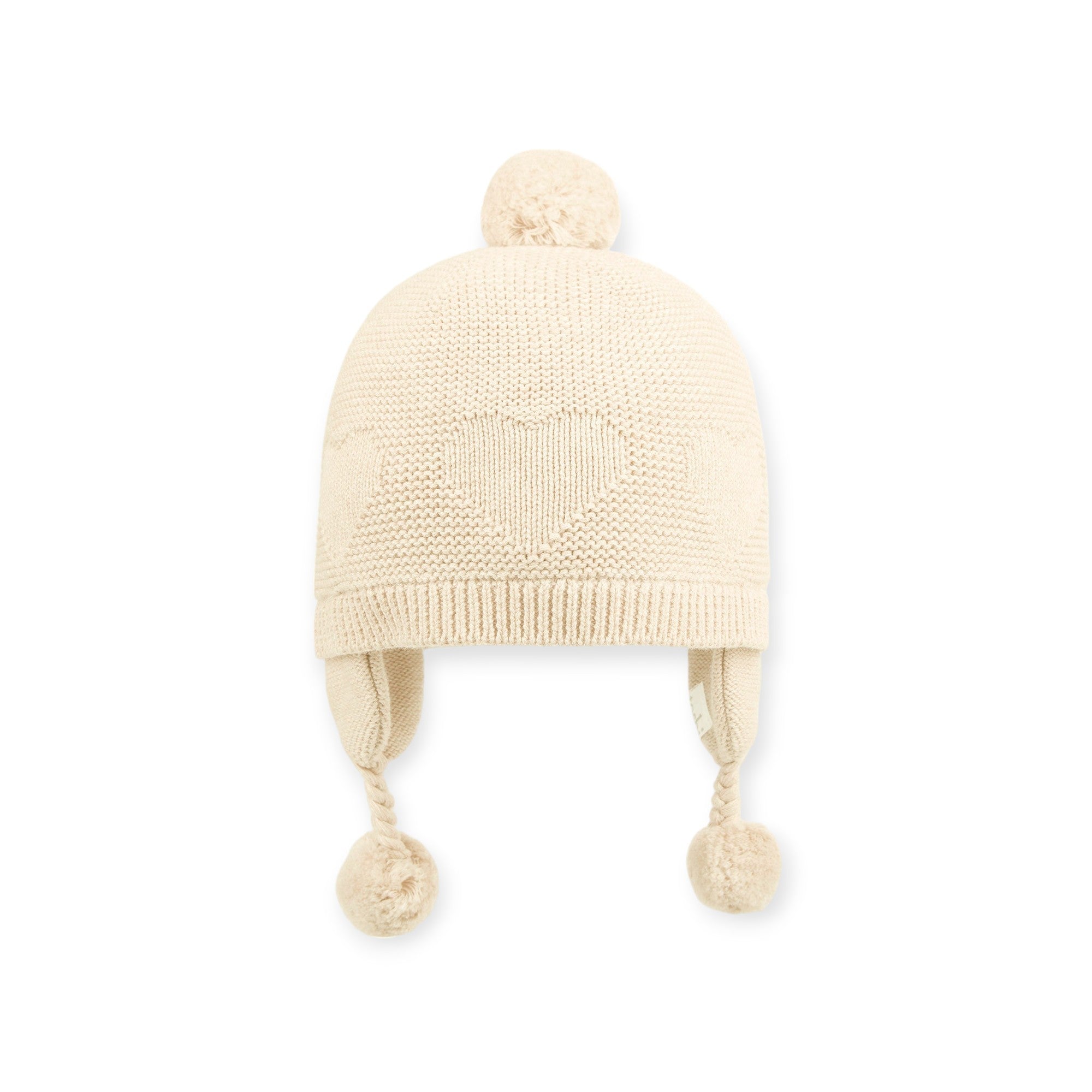 Earmuff Hearts Beanie - Feather - Toshi - Nest & Bird