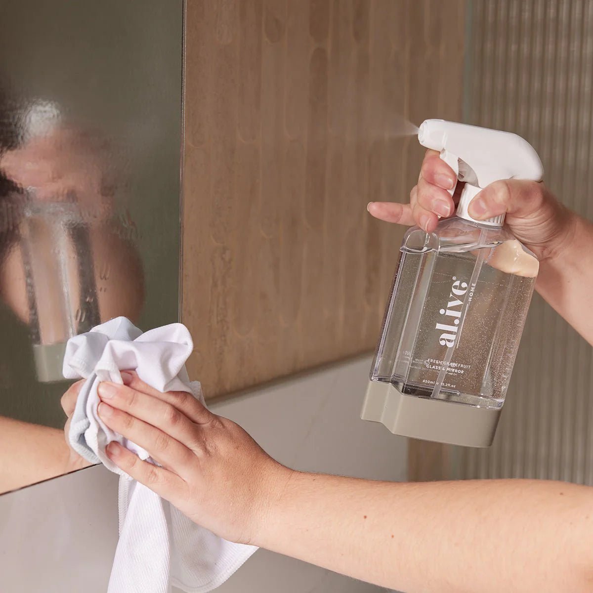 Glass & Mirror Cleaning Kit - al.ive - Nest & Bird