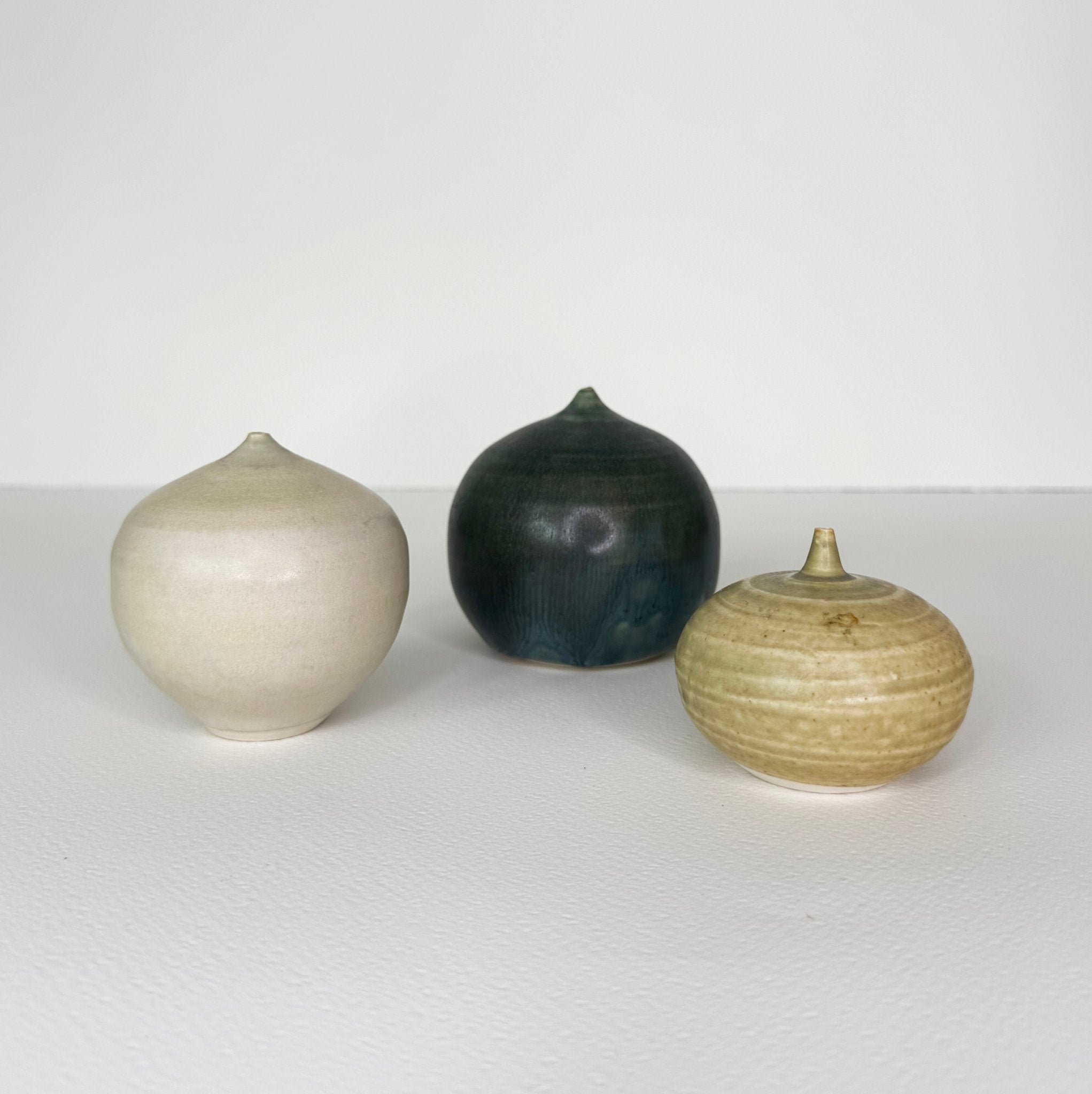 Hand Made Bud Vase Trio - Nest & Bird - Nest & Bird