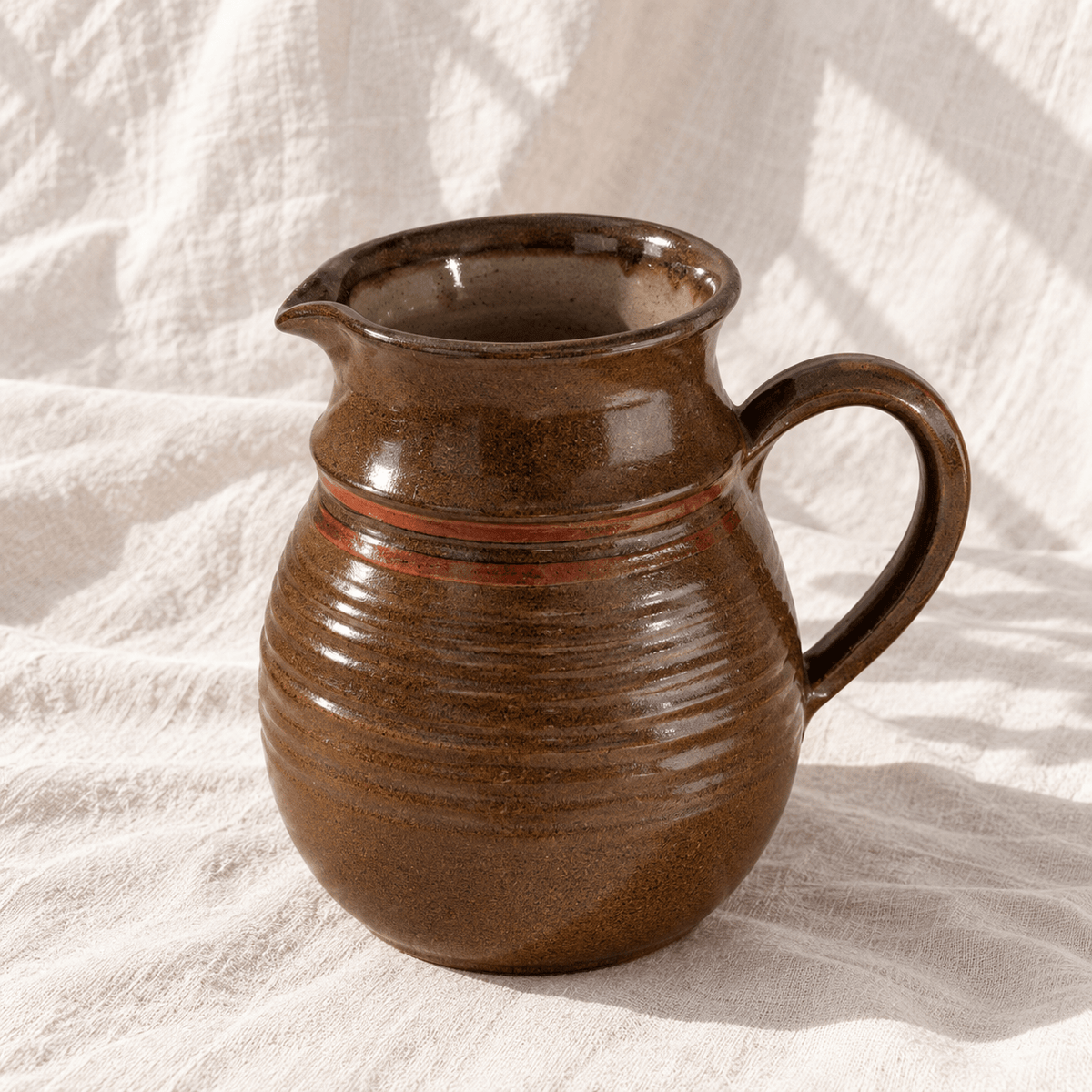 Handmade Ceramic Jug -Nest & Bird- Nest & Bird
