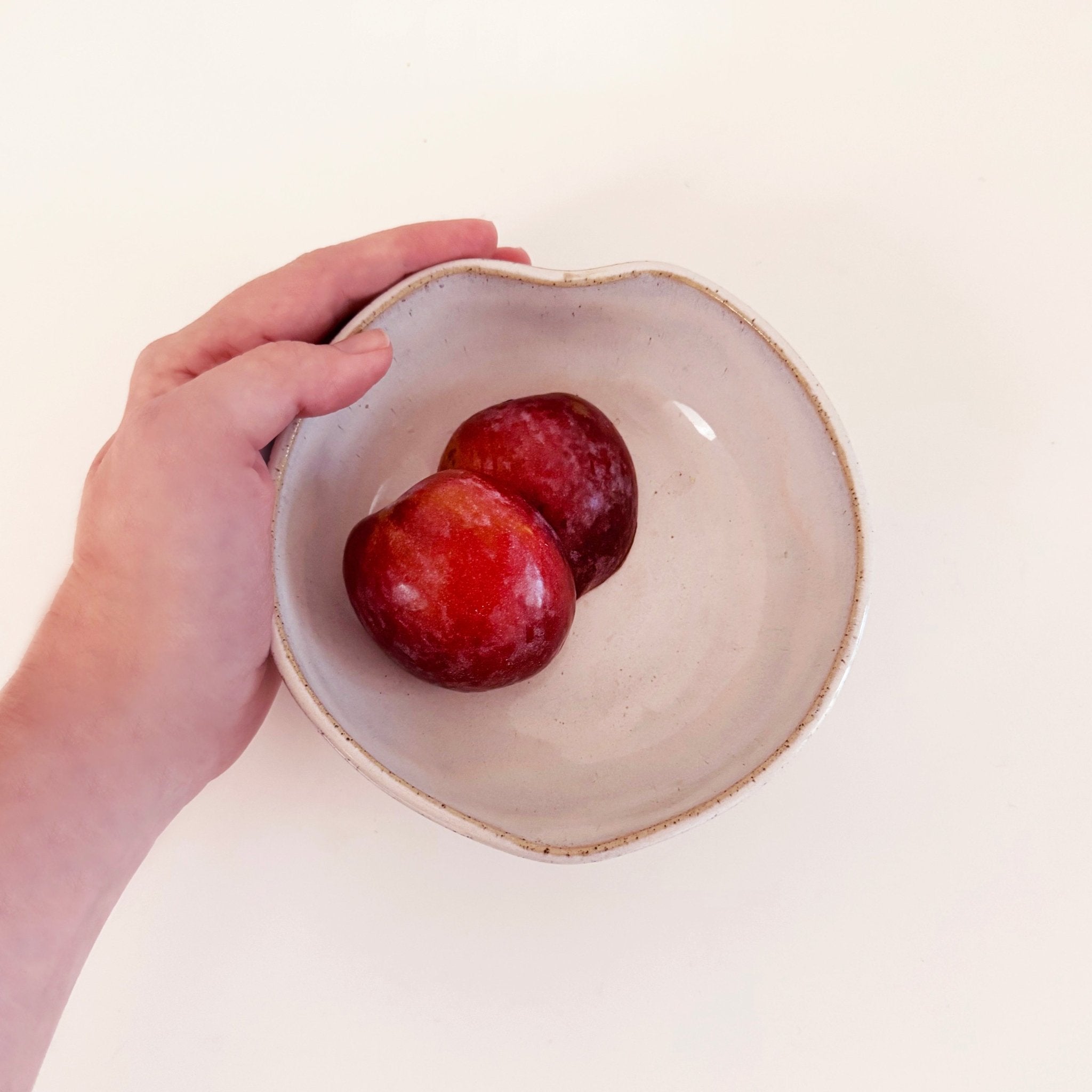 Handmade Heart Bowl – Light Pink - Carramar Pottery - Nest & Bird