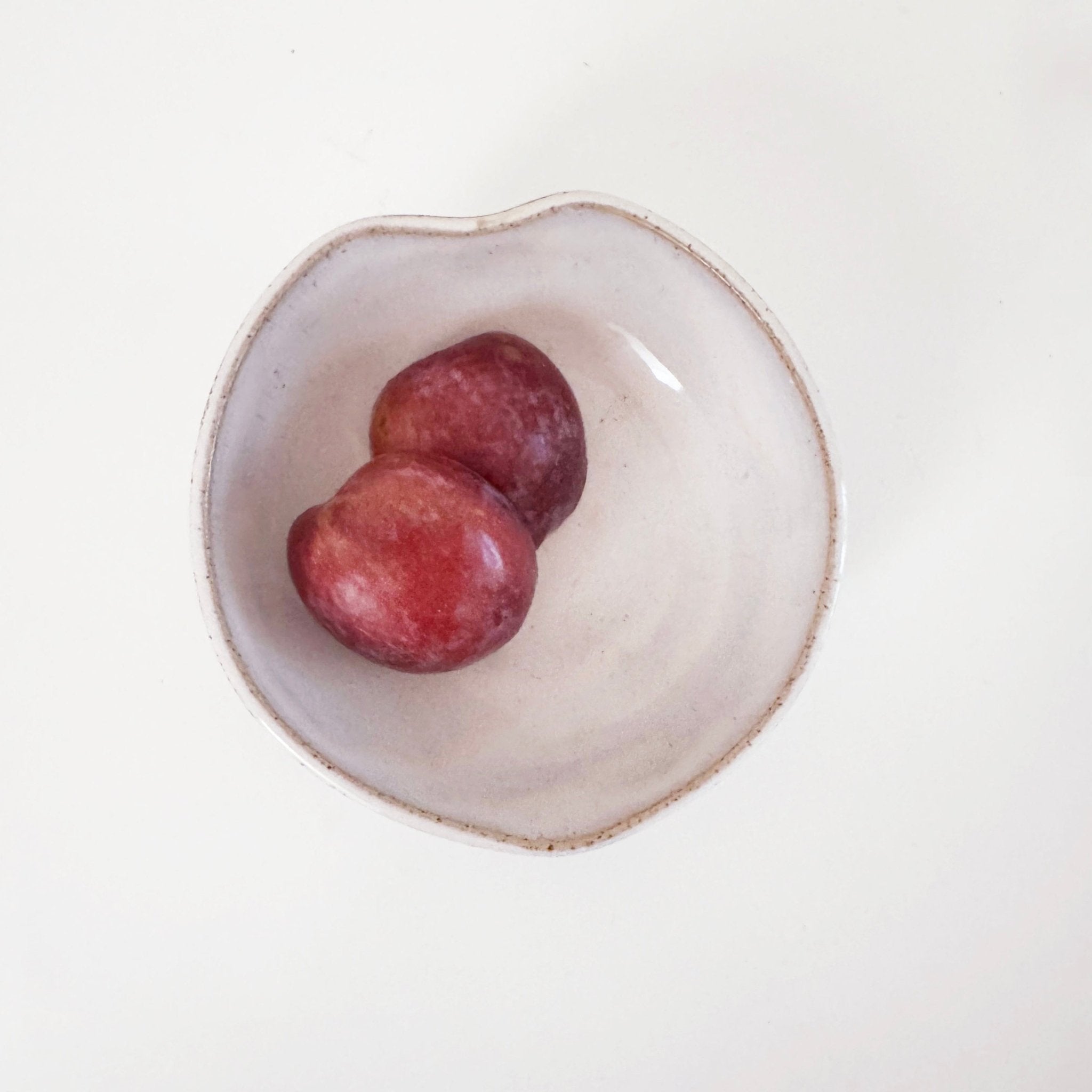 Handmade Heart Bowl – Light Pink - Carramar Pottery - Nest & Bird