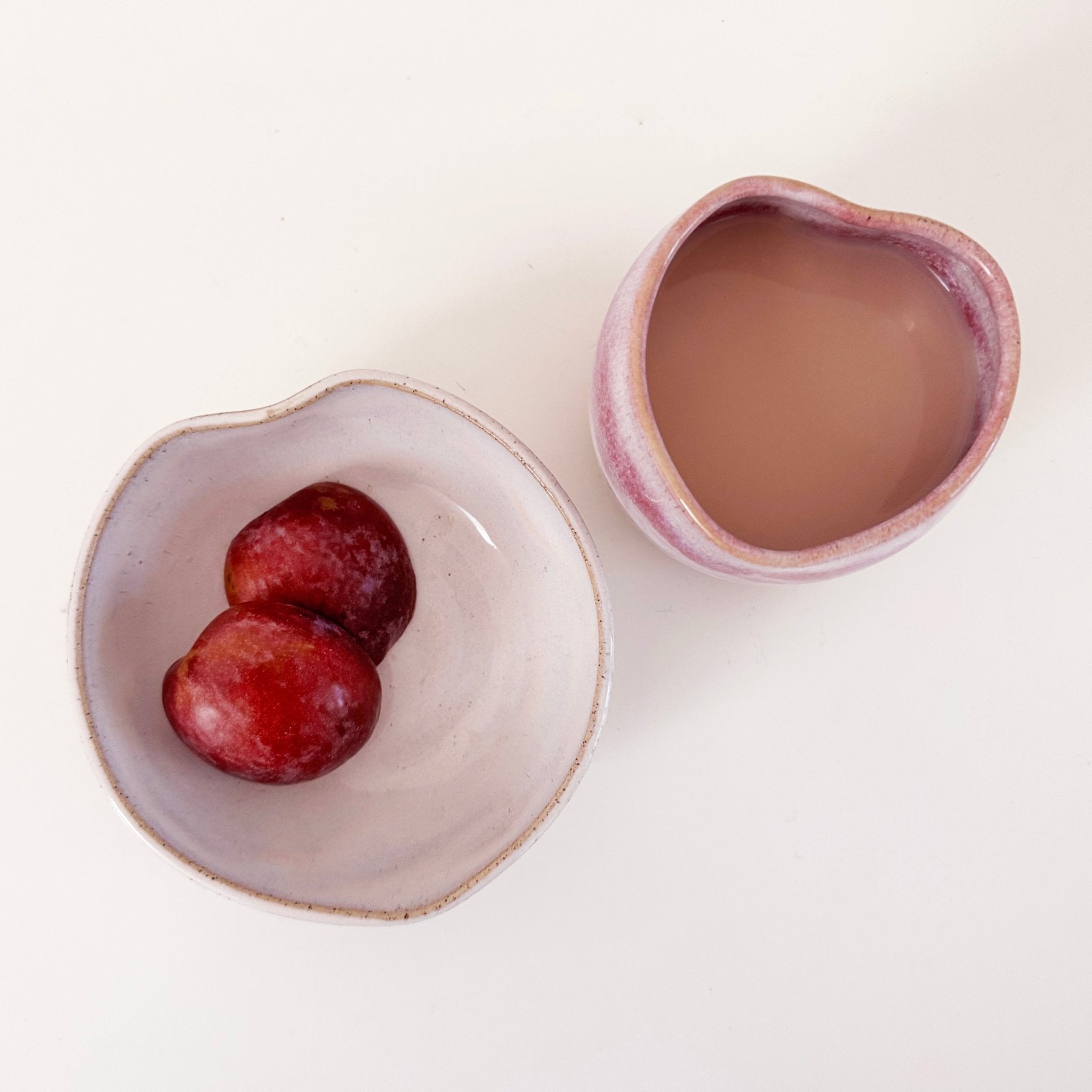 Handmade Heart Bowl – Light Pink - Carramar Pottery - Nest & Bird
