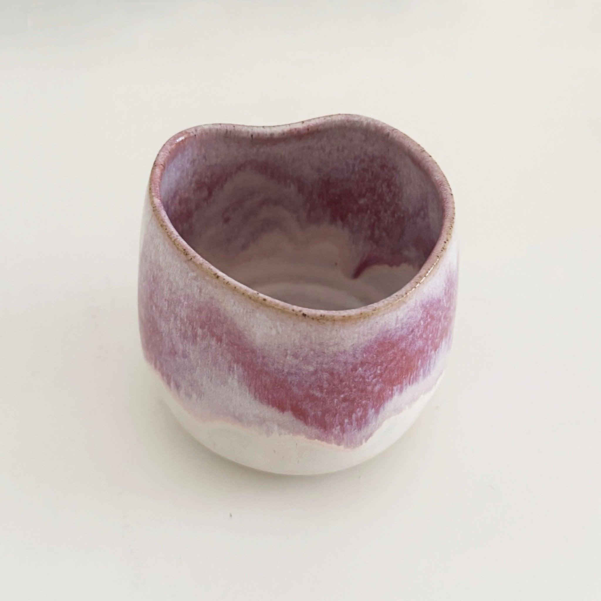 Handmade Heart Mug – Pink - Carramar Pottery - Nest & Bird