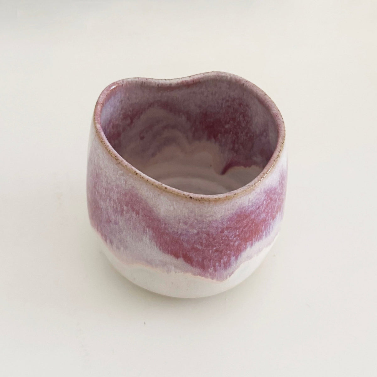 Handmade Heart Mug – Pink - Carramar Pottery - Nest & Bird