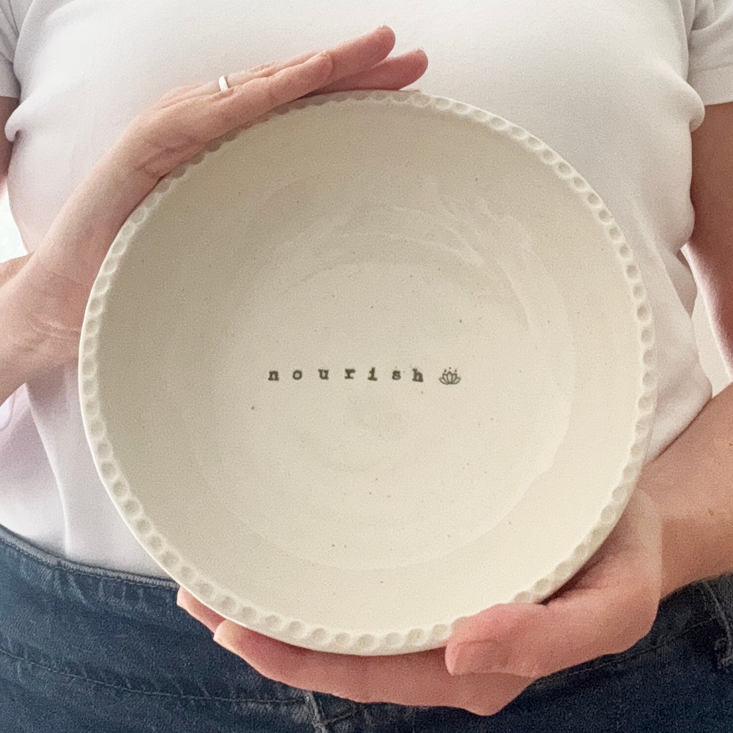 Handmade Nourish Bowl - Carramar Pottery - Nest & Bird