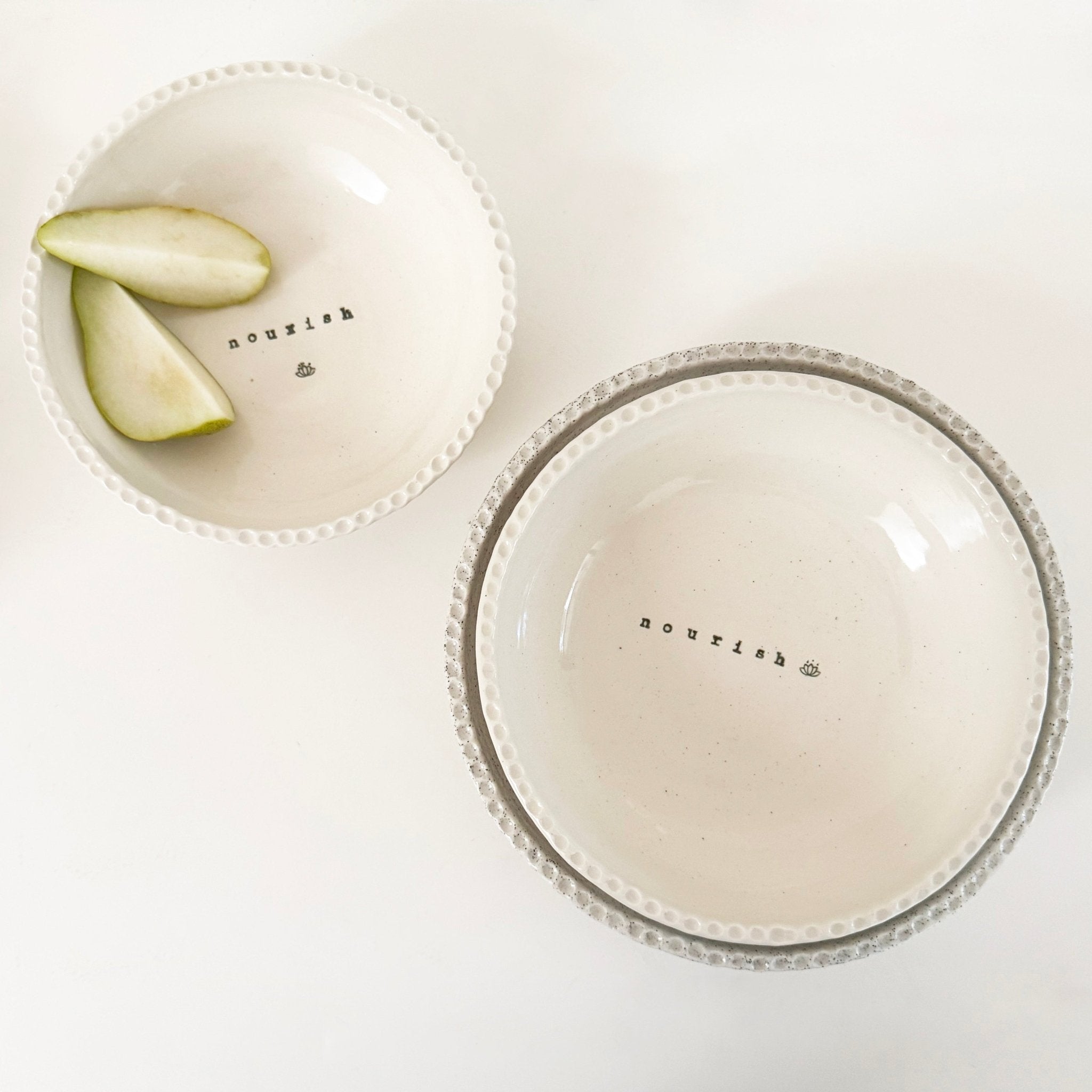 Handmade Nourish Bowl - Carramar Pottery - Nest & Bird