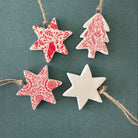 Handmade Ornament Set 2 - Carramar Pottery - Nest & Bird