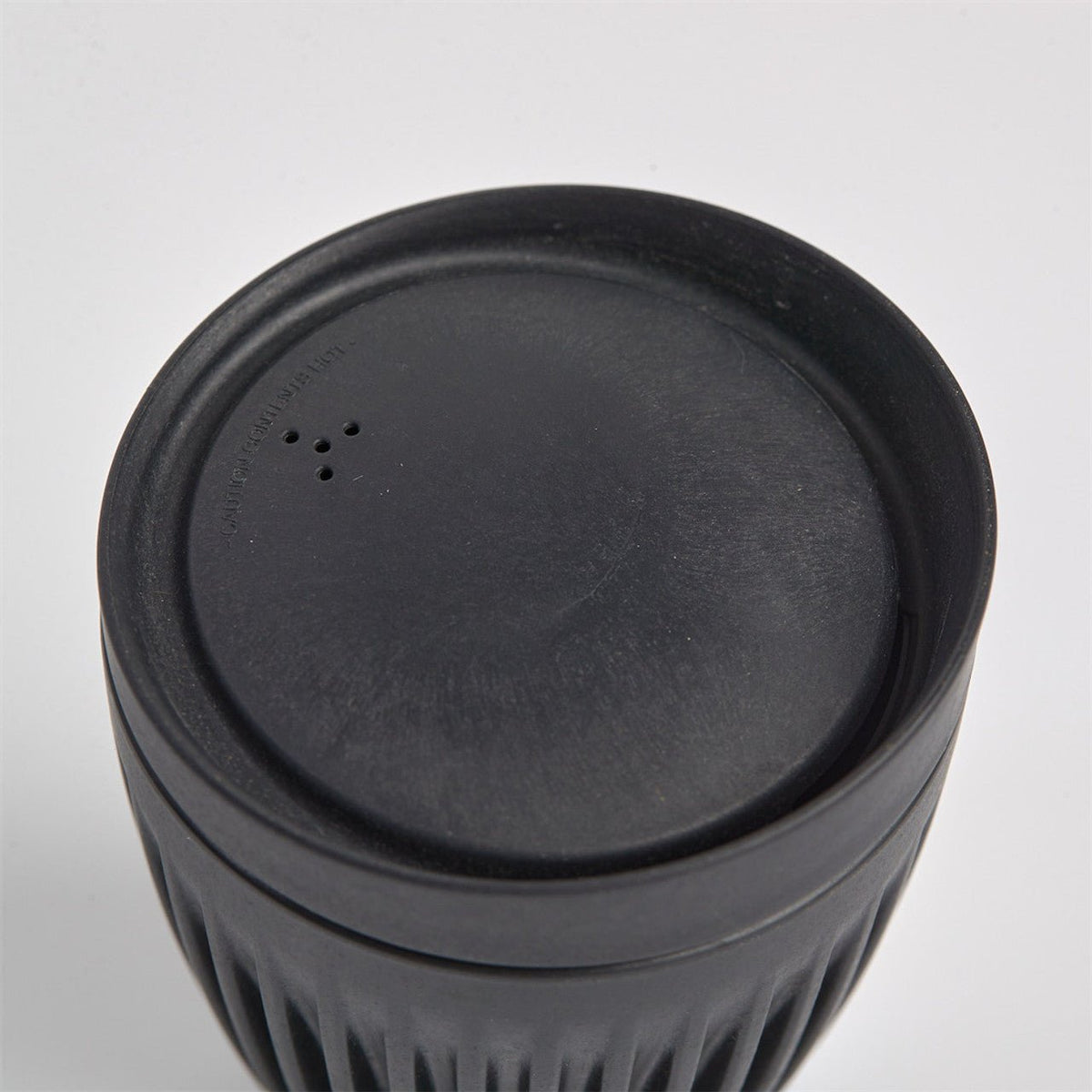 Huskee Cup 8oz With Lid - Charcoal - Huskee - Nest & Bird