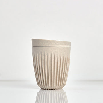 Huskee Cup 8oz With Lid - Natural - Huskee - Nest & Bird