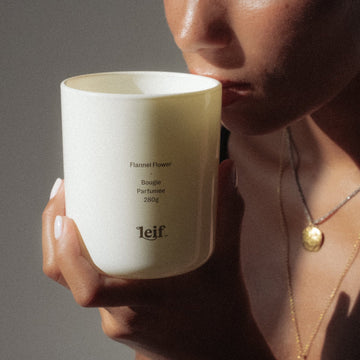 Leif Flannel Flower Candle -Leif- Nest & Bird