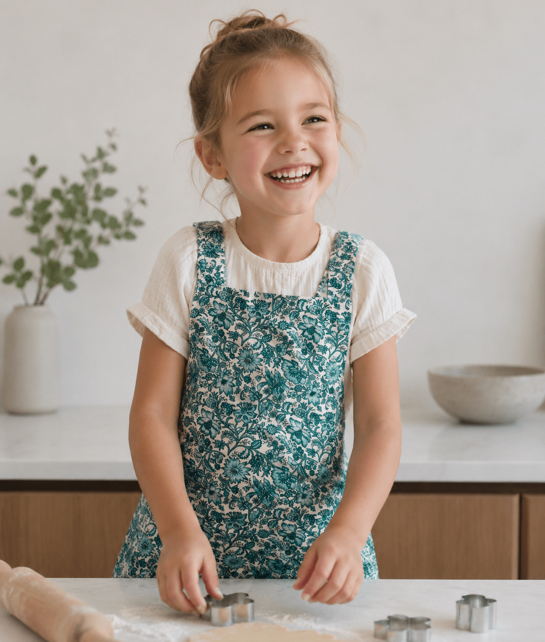 Little Helper Childs Apron -Nest & Bird- Nest & Bird