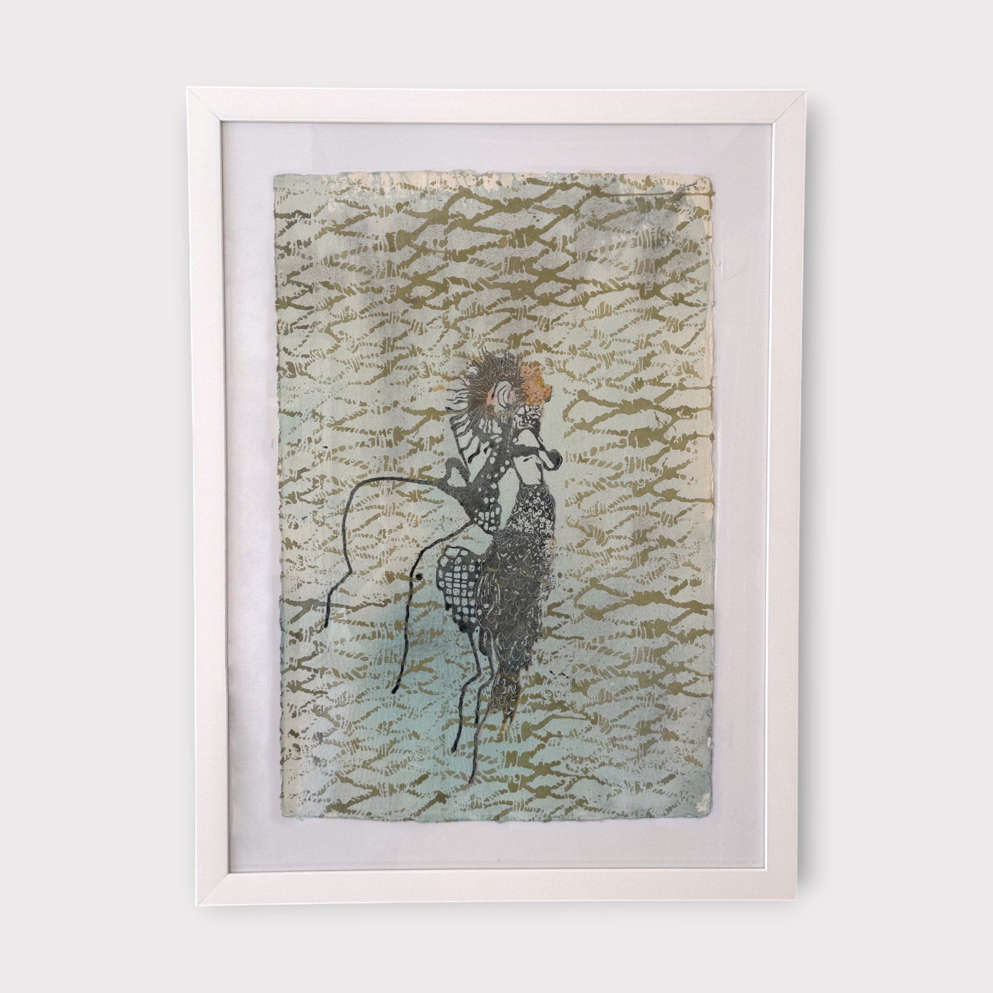 Mariner's Muse - Original Art - Anna Reynolds - Nest & Bird