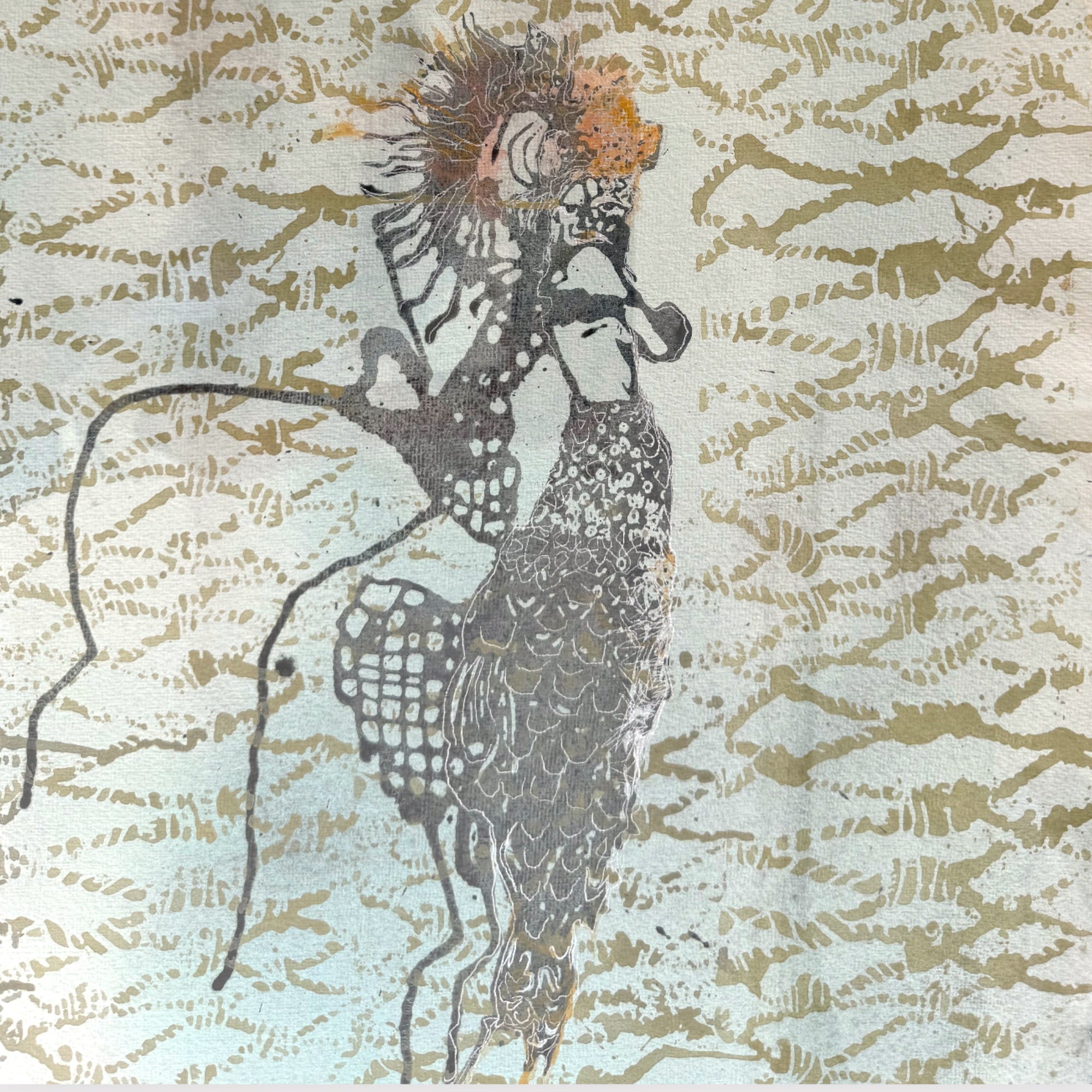 Mariner's Muse - Original Art - Anna Reynolds - Nest & Bird